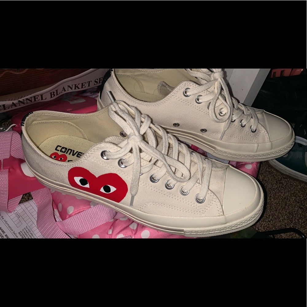 CDG converse Size 9